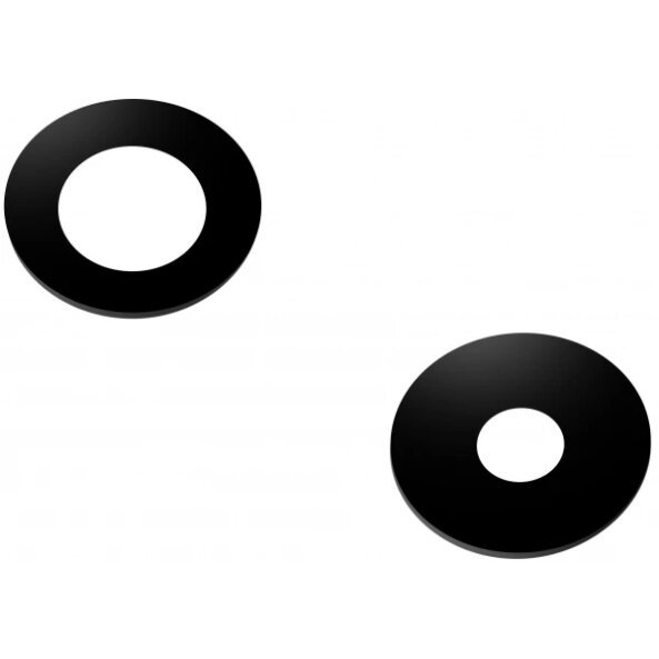 Geam Camera Spate Samsung Galaxy A55 5G A556, Wide, Negru 