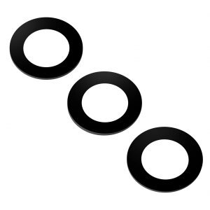 Geam Camera Spate Samsung Galaxy S24+ S926, Wide + UltraWide + Telephoto, Negru 