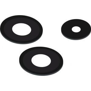 Geam Camera Spate Xiaomi Redmi Note 14 5G, Wide + UltraWide + Macro, Negru 