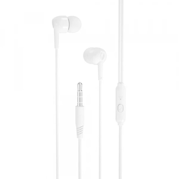 Handsfree 3.5mm XO Design EP37, Alb 