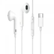 Handsfree USB-C Prestico HF3, Alb 