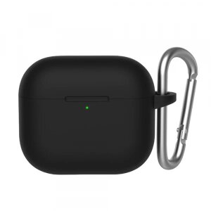 Husa Blueo Liquid pentru Apple AirPods 3, Neagra