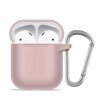 Husa Blueo Liquid pentru Apple AirPods Gen 1, Roz