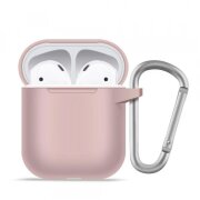 Husa Blueo Liquid pentru Apple AirPods Gen 1, Roz