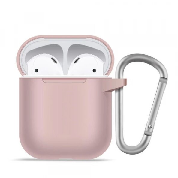 Husa Blueo Liquid pentru Apple AirPods Gen 1, Roz