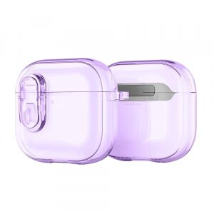 Husa DUX DUCIS PECL pentru Apple AirPods 4, Mov