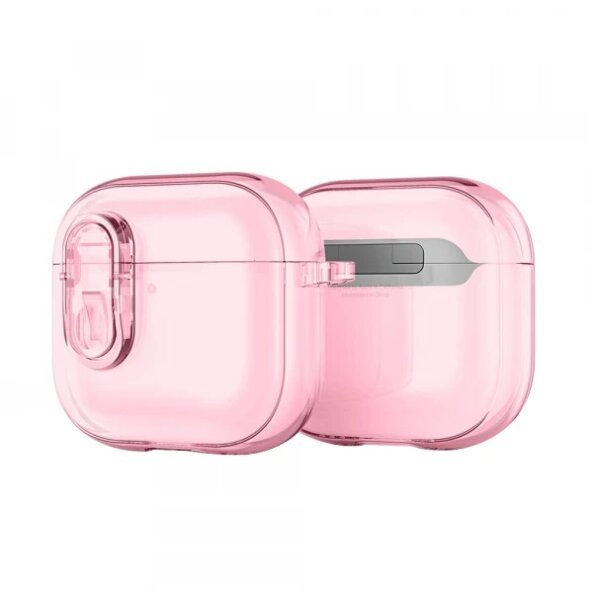 Husa DUX DUCIS PECL pentru Apple AirPods 4, Roz