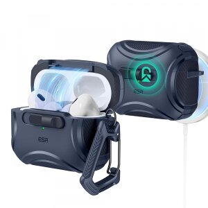 Husa ESR Cyber pentru Apple AirPods Pro Series, Albastra