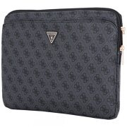 Husa Guess 4G Triangle Logo pentru Laptop 14inch, Neagra