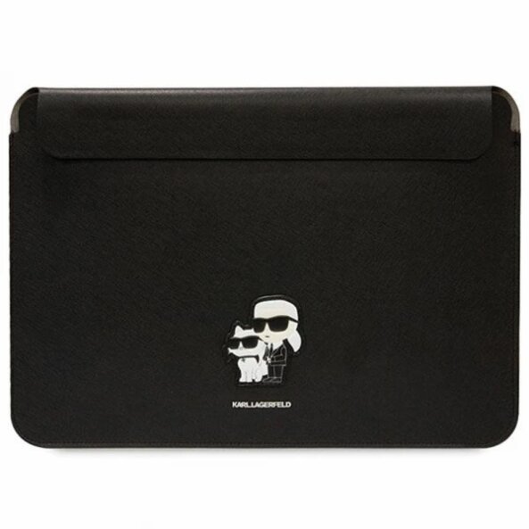 Husa Karl Lagerfeld Saffiano pentru Laptop 14inch, Neagra