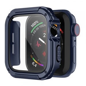 Husa Lito Armor 360 pentru Apple Watch 38mm Series, Albastra
