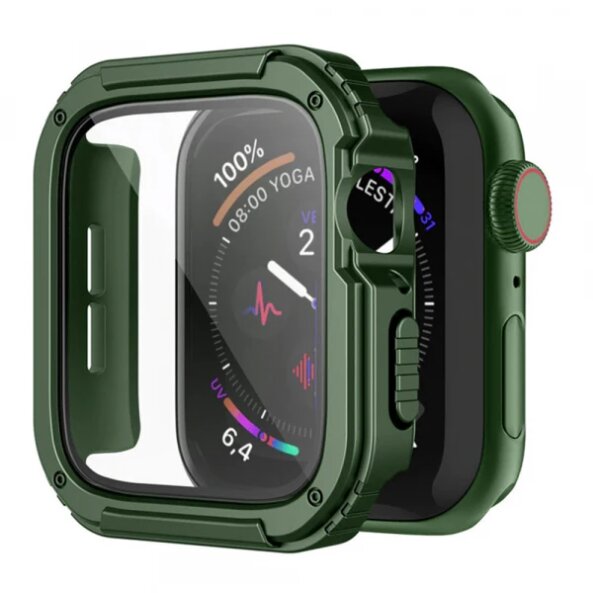 Husa Lito Armor 360 pentru Apple Watch 42mm Series, Verde