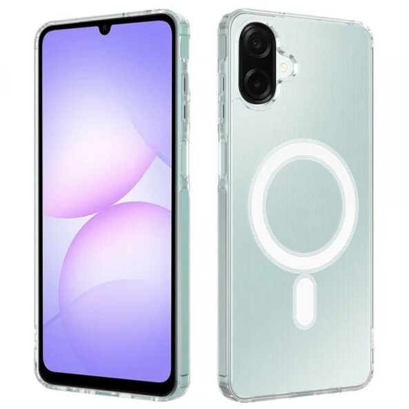 Husa MagSafe pentru Samsung Galaxy A07 4G A075, Techsuit, Pro, Transparenta