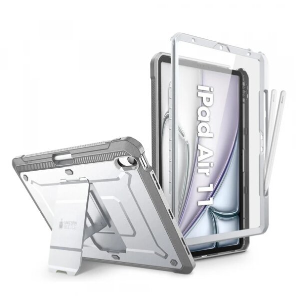 Husa pentru Apple iPad Air 11 (2025) / Air 11 (2024), Supcase, Unicorn Beetle Pro, Alba