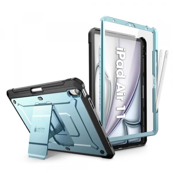 Husa pentru Apple iPad Air 11 (2025) / Air 11 (2024), Supcase, Unicorn Beetle Pro, Albastra