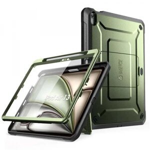 Husa pentru Apple iPad Air 13 (2025) / Air 13 (2024), Supcase, Unicorn Beetle Pro, Verde