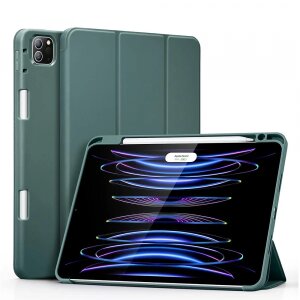 Husa pentru Apple iPad Pro 11 (2022) / Pro 11 (2021), ESR, Rebound with Pencil Holder, Verde Satinata