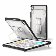 Husa pentru Apple iPad Pro 13 (2024), Ringke, Fusion Sketch Stand, Neagra Transparenta