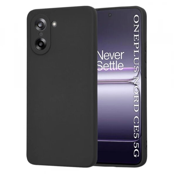 Husa pentru OnePlus Nord CE5, Techsuit, SoftFlex, Neagra