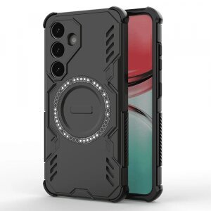 Husa pentru Samsung Galaxy S25 FE, Techsuit, ArmorMag, Neagra