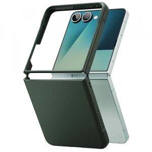 Husa pentru Samsung Galaxy Z Flip7 F766, Ringke, Onyx, Verde Inchis