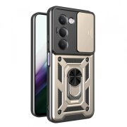 Husa pentru Xiaomi Redmi 15 5G / 15 4G, Techsuit, CamShield, Aurie