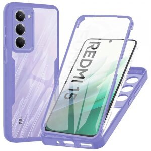 Husa pentru Xiaomi Redmi 15 5G / 15 4G, Techsuit, ColorVerse 360, Mov