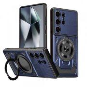 Husa pentru Xiaomi Redmi 15C 5G / 15C 4G, Techsuit, RuggedCam, Albastra