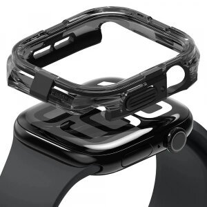Husa Ringke Fusion pentru Apple Watch Series 10 / 11 42mm, Neagra