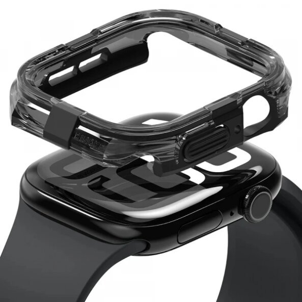 Husa Ringke Fusion pentru Apple Watch Series 10 / 11 42mm, Neagra