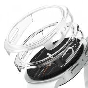 Husa Ringke Slim pentru Samsung Galaxy Watch8 44mm, Set 2 bucati, Transparenta