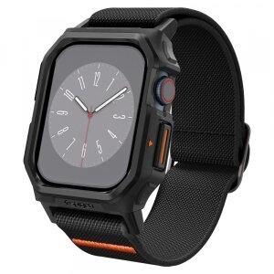 Husa Spigen Lite Fit Pro pentru Apple Watch Series 10 42mm, Neagra Mata