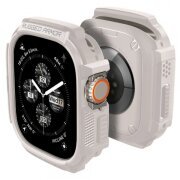 Husa Spigen Rugged Armor pentru Apple Watch Ultra Series, Bej