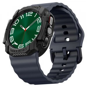 Husa Spigen Rugged Armor pentru Samsung Galaxy Watch Ultra, Neagra