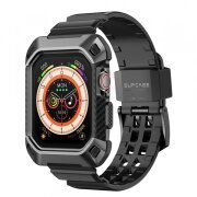 Husa Supcase Unicorn Beetle Pro pentru Apple Watch Series 10 42mm, Neagra