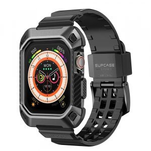 Husa Supcase Unicorn Beetle Pro pentru Apple Watch Series 10 46mm, Neagra