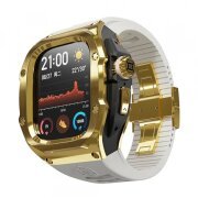 Husa Waterproof ShellBox   pentru Apple Watch Ultra Series, Aurie