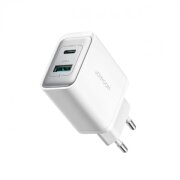 Incarcator Retea Joyroom JR-TCF15, 30W, 5A, 1 x USB-A - 1 x USB-C, Alb 