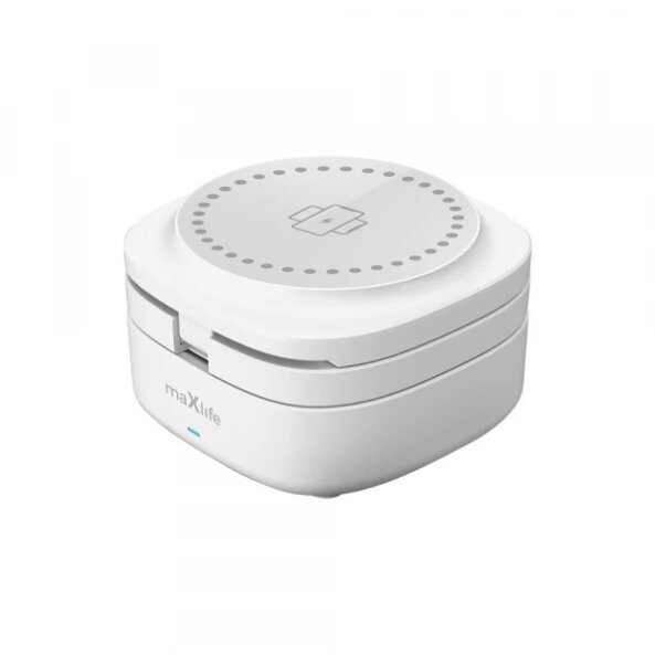 Incarcator Retea Wireless MaXlife MXWC-06 3in1, 15W, 1.67A, Alb 