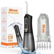 Irigator Bucal Bitvae C6, Negru Auriu