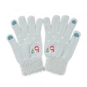 Manusi De Iarna Tactile Dama Techsuit ST0011, Marime 17cm, Albastre