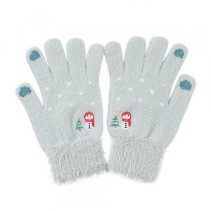 Manusi De Iarna Tactile Dama Techsuit ST0011, Marime 17cm, Albastre