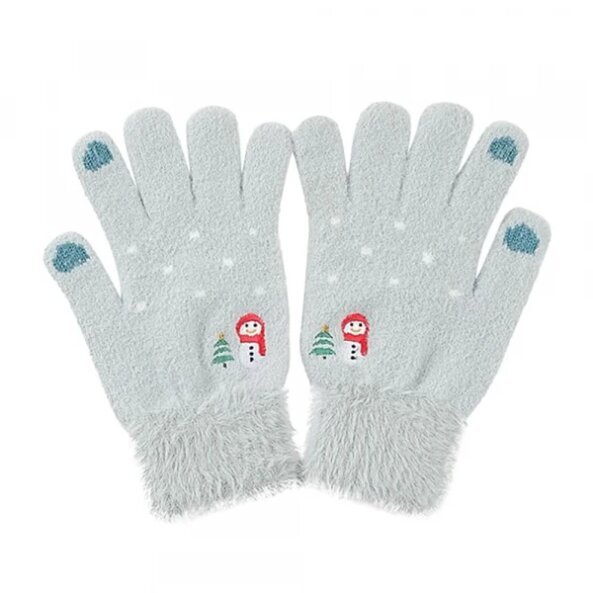 Manusi De Iarna Tactile Dama Techsuit ST0011, Marime 17cm, Albastre