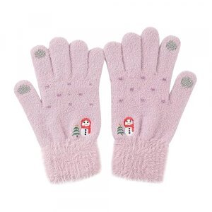 Manusi De Iarna Tactile Dama Techsuit ST0011, Marime 17cm, Mov