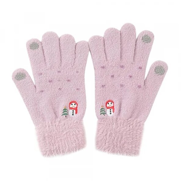 Manusi De Iarna Tactile Dama Techsuit ST0011, Marime 17cm, Mov