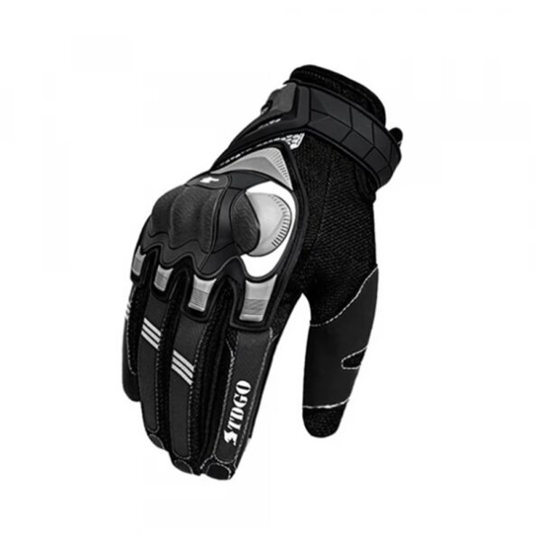Manusi Moto Tactile Barbati Techsuit OG105, Marime M, Negre