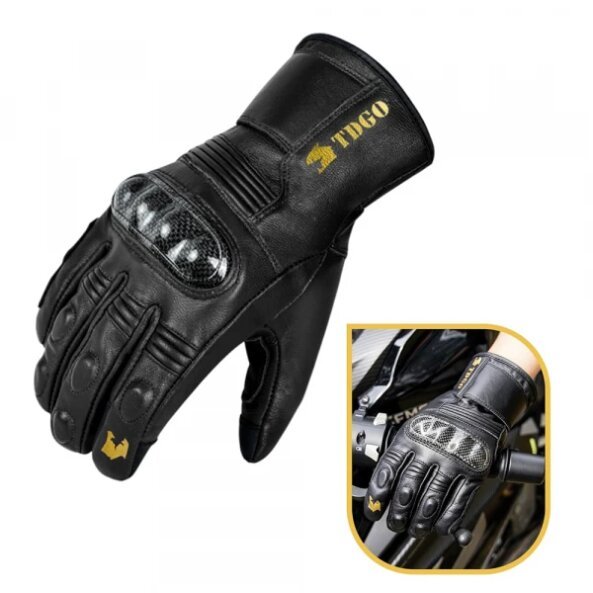 Manusi Moto Tactile Barbati Techsuit OG106, Marime M, Negre