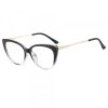 Ochelari De Calculator Dama Techsuit F5018-C7, Anti-Blue Light, Negri Transparenti