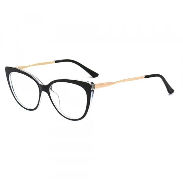 Ochelari De Calculator Dama Techsuit F5018-C72, Anti-Blue Light, Negri