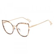 Ochelari De Calculator Dama Techsuit F95597-C13, Anti-Blue Light, Crem Maro